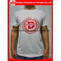 Hot Atacado Barato Top Quality Verão Rodada Neck White Impressão Mens T Shirt